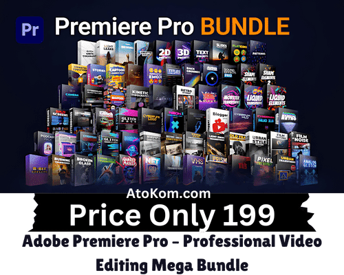 Adobe Premiere Pro – Professional Video Editing Mega Bundle